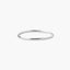 Anillo de oro blanco 18K
