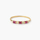Anillo de oro 18K rubí