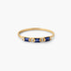 Anillo de oro 18K zafiro