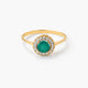 Anillo de oro 18K