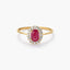 Anillo de oro 18K