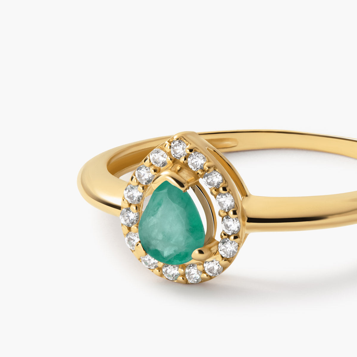Anillo de oro 18K TEAR
