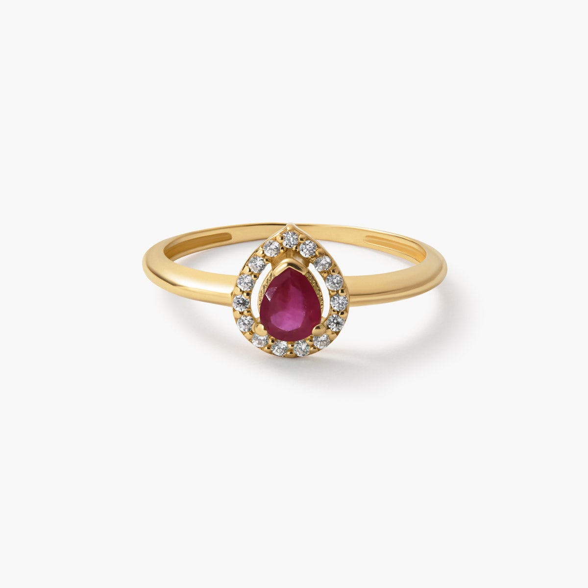 Anillo de oro 18K TEAR