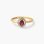 Anillo de oro 18K TEAR
