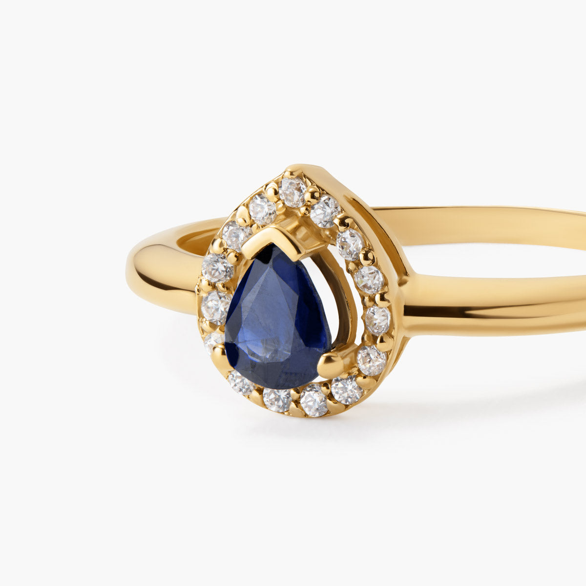 Anillo de oro 18K TEAR