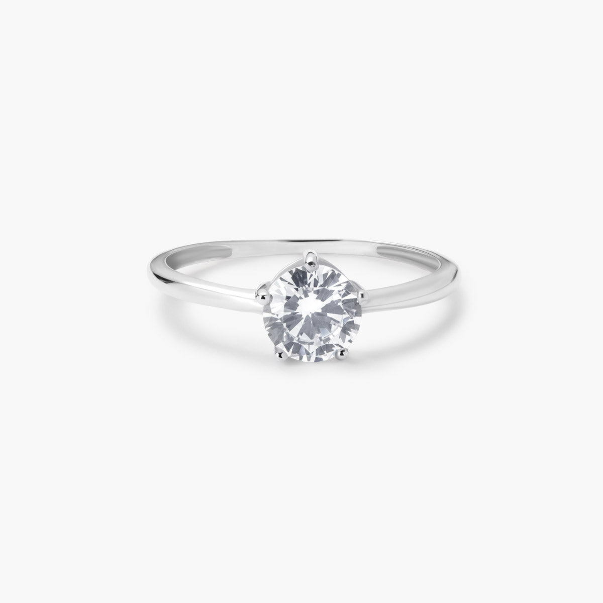 Anillo de oro blanco 18K PLANET