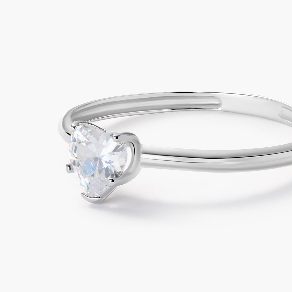Anillo de oro blanco 18K EMOTION