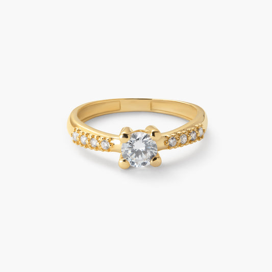 Anillo de oro 18K