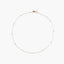 Tobillera bolitas de oro 18K 23 cm