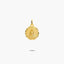 Medalla Virgen del Quinche de oro 18K 16 mm