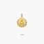 Medalla Virgen de la Altagracia de oro 18K 16 mm
