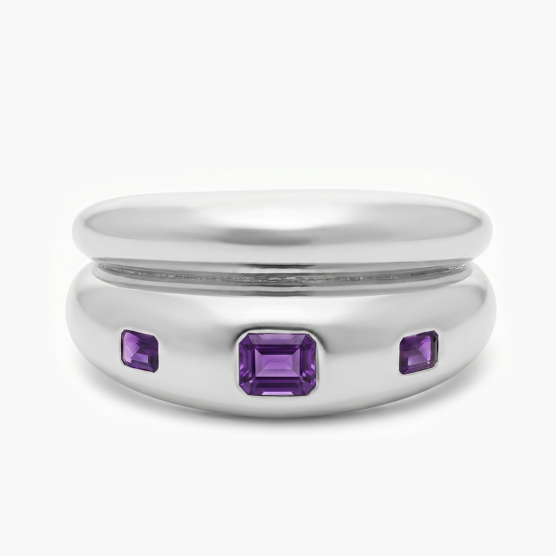 Pulsera rígida plata primera ley