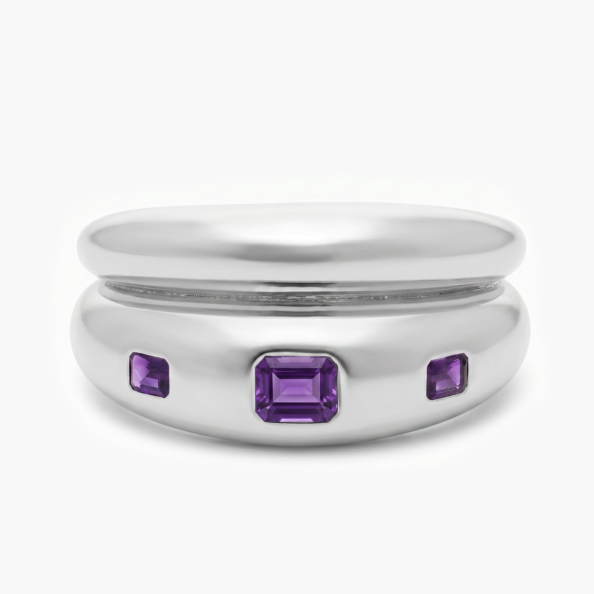 Pulsera rígida plata primera ley