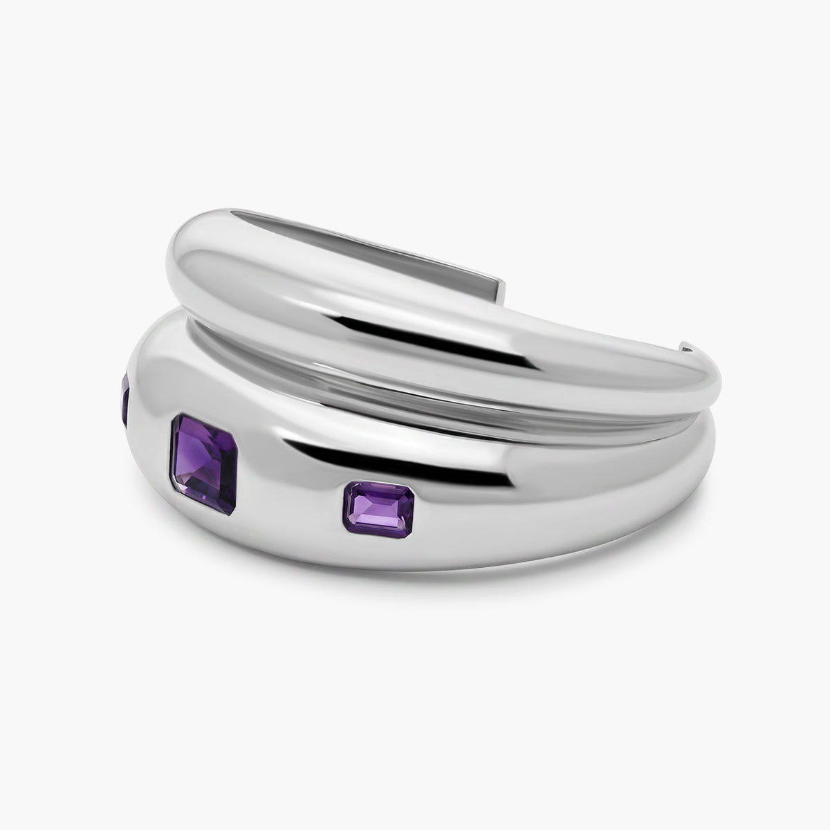 Pulsera rígida plata primera ley