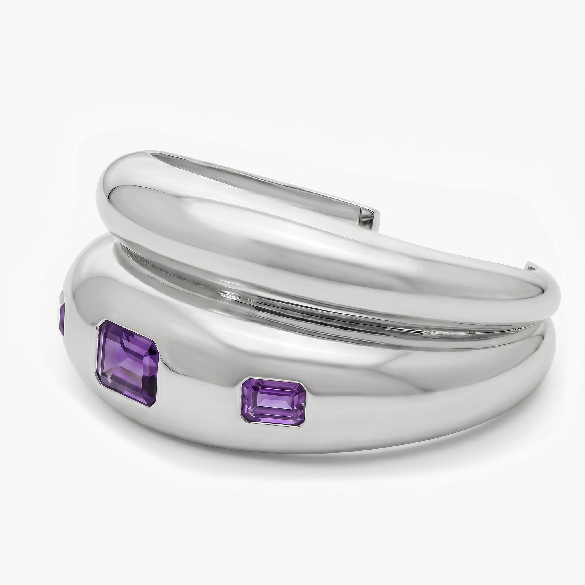 Pulsera rígida plata primera ley