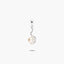 Colgante de oro blanco 18K 22 cm