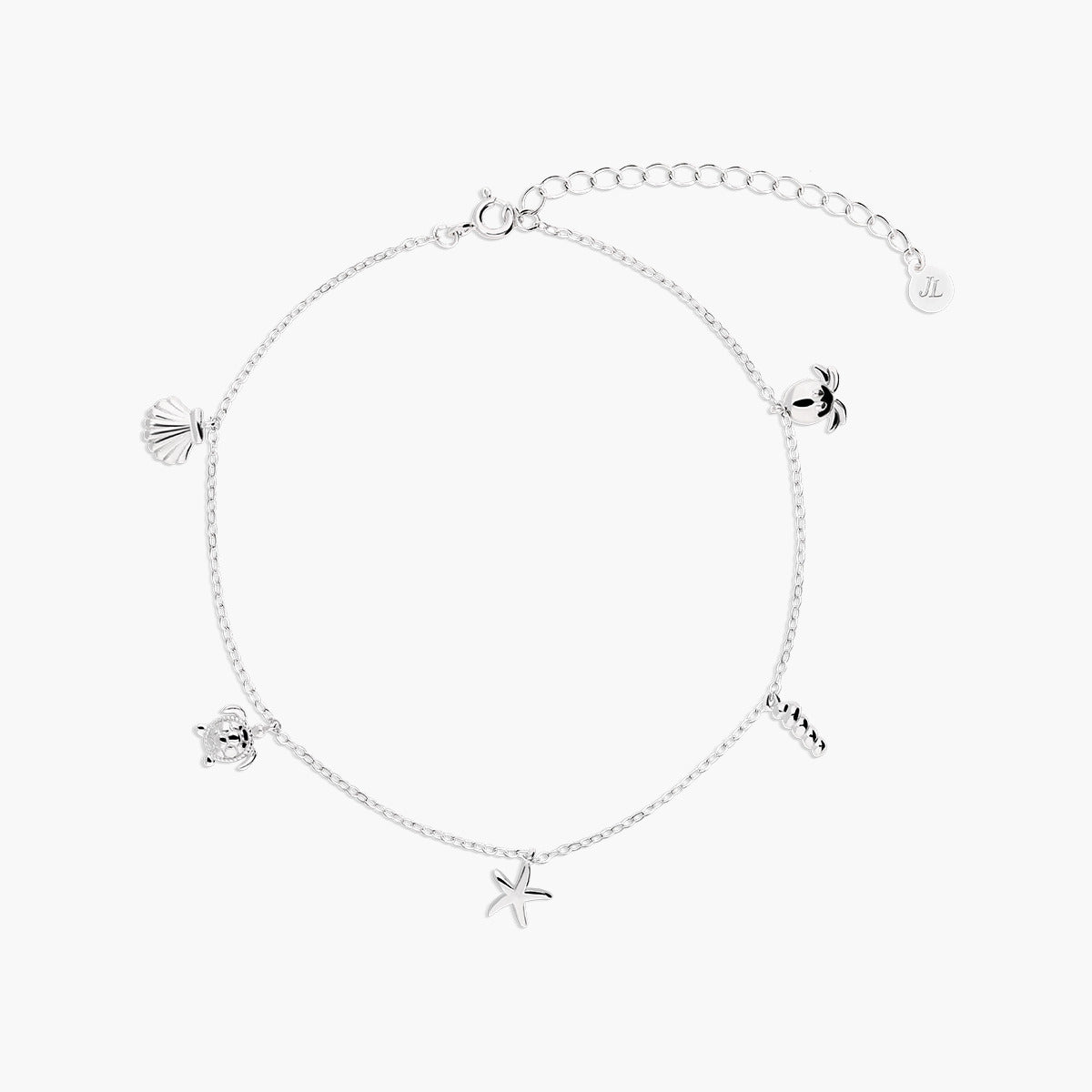 Tobilleras plata primera ley