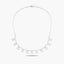 Gargantilla de oro blanco 18K diamante natural 1.30 ct. 42 cm INFINITY TWIRL