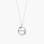 Collar de plata 1ª ley circonitas "Mamá" 16 mm