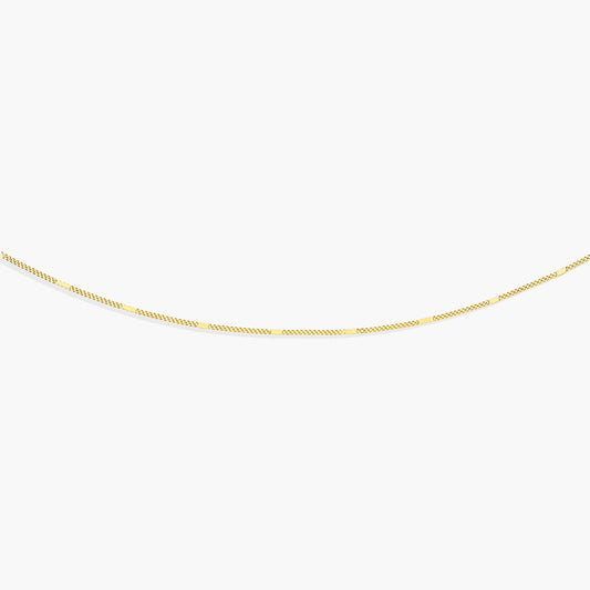 Cadena de oro 18K 40 cm