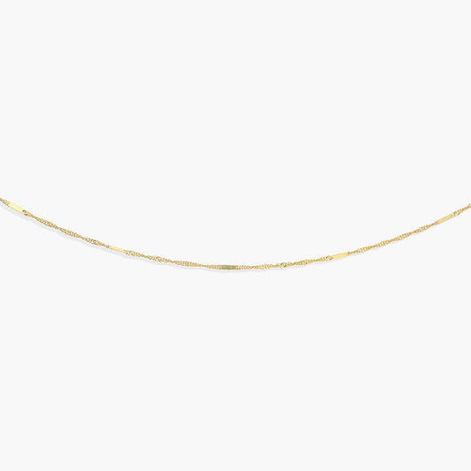 Cadena de oro 18K 40 cm
