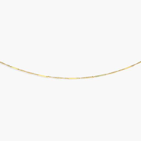 Cadena de oro 18K 40 cm