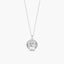 Collar árbol de la vida de plata 1ª ley circonitas 19 mm TREE OF LIFE