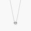 Collar de plata 1ª ley circonitas 4 mm