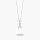 Collar de plata 1ª ley circonitas A SAY MY NAME