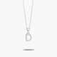 Collar de plata 1ª ley circonitas D SAY MY NAME