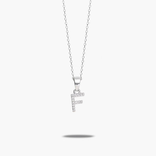 Collar de plata 1ª ley circonitas F SAY MY NAME