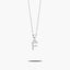 Collar de plata 1ª ley circonitas F SAY MY NAME