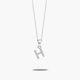 Collar de plata 1ª ley circonitas H SAY MY NAME