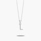 Collar de plata 1ª ley circonitas L SAY MY NAME