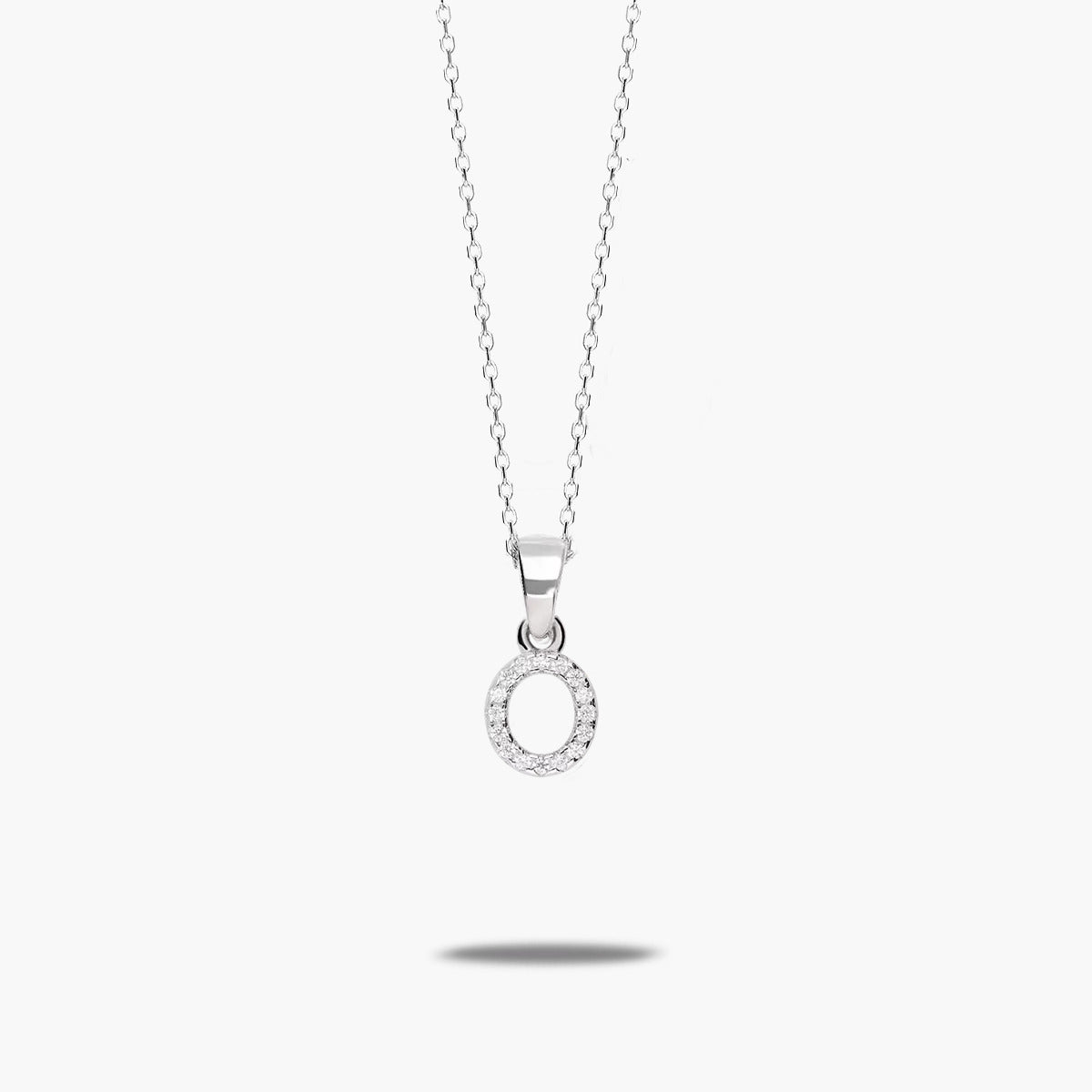 Collar de plata 1ª ley circonitas O SAY MY NAME