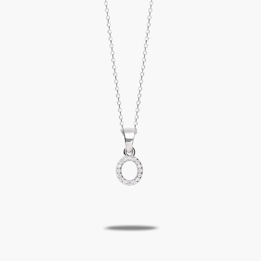 Collar de plata 1ª ley circonitas O SAY MY NAME