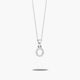 Collar de plata 1ª ley circonitas O SAY MY NAME