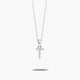 Collar de plata 1ª ley circonitas T SAY MY NAME