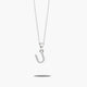 Collar de plata 1ª ley circonitas U SAY MY NAME