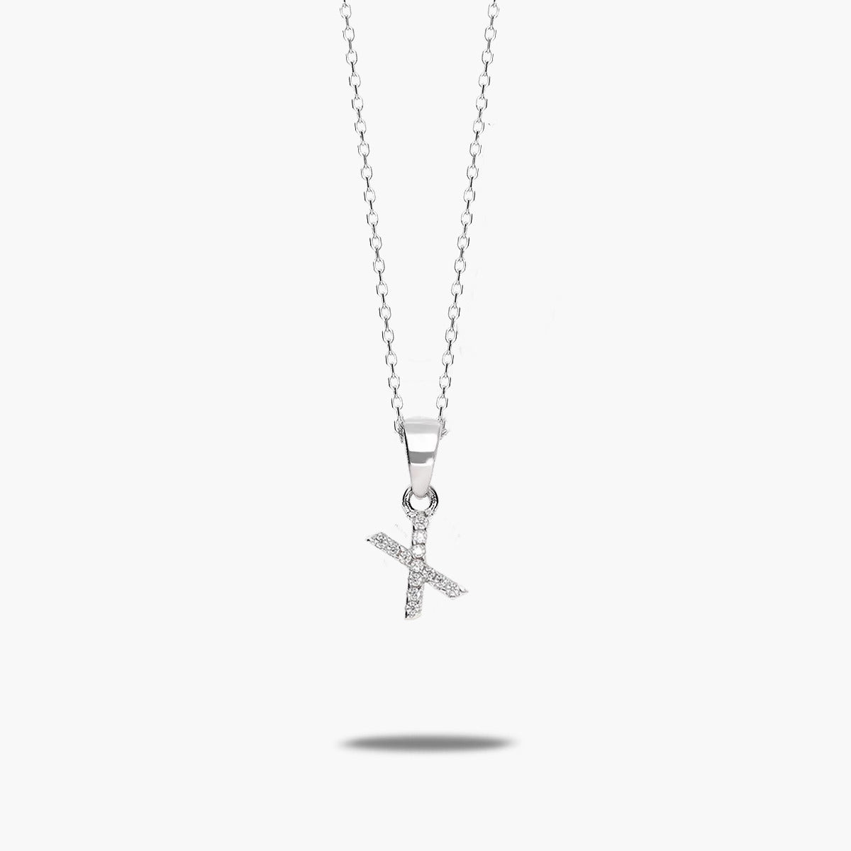 Collar de plata 1ª ley circonitas X SAY MY NAME