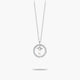 Collar de plata 1ª ley circonitas Y ALPHABET SILVER