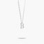 Collar de plata 1ª ley B MY ABC