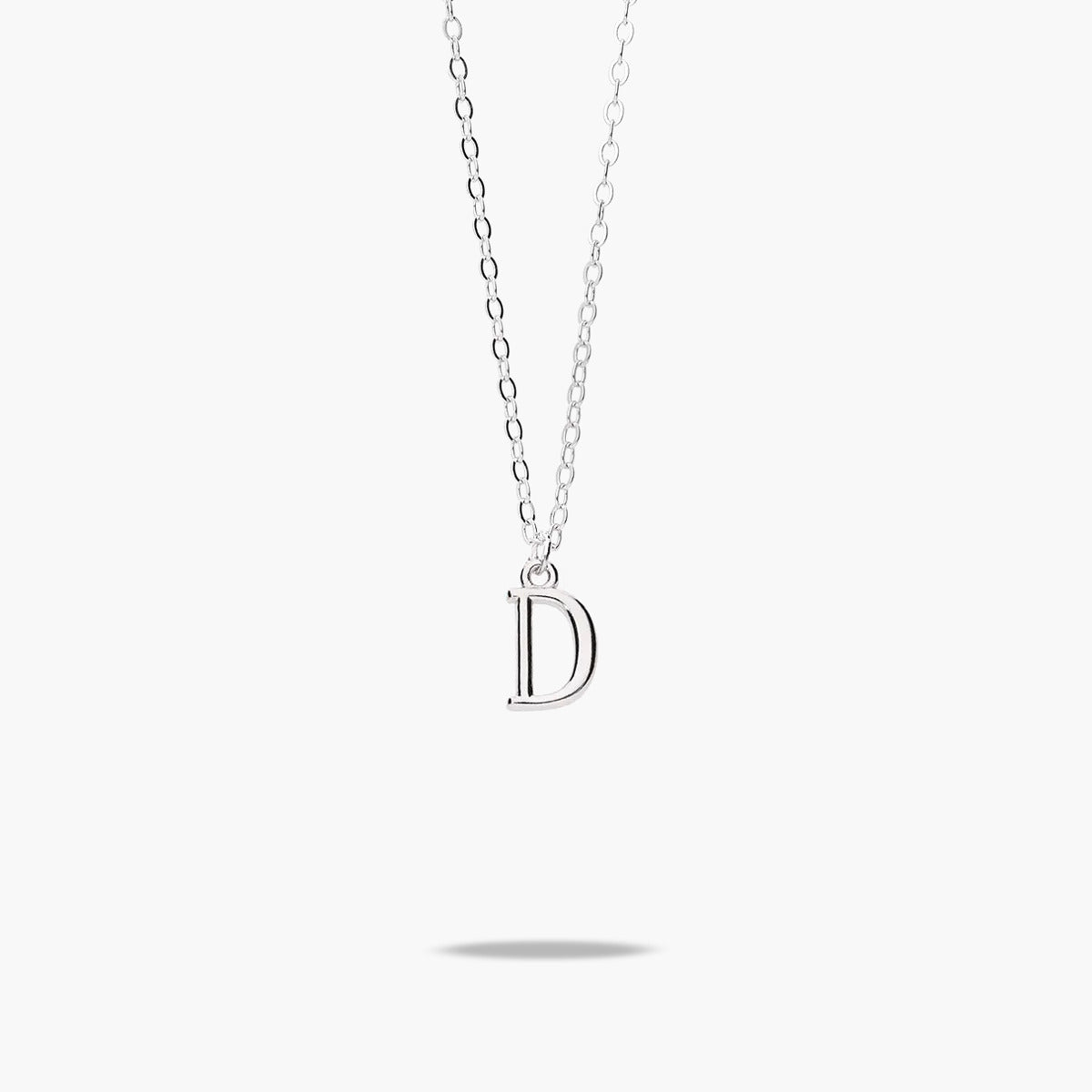 Collar de plata 1ª ley D MY ABC