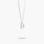 Collar de plata 1ª ley D MY ABC