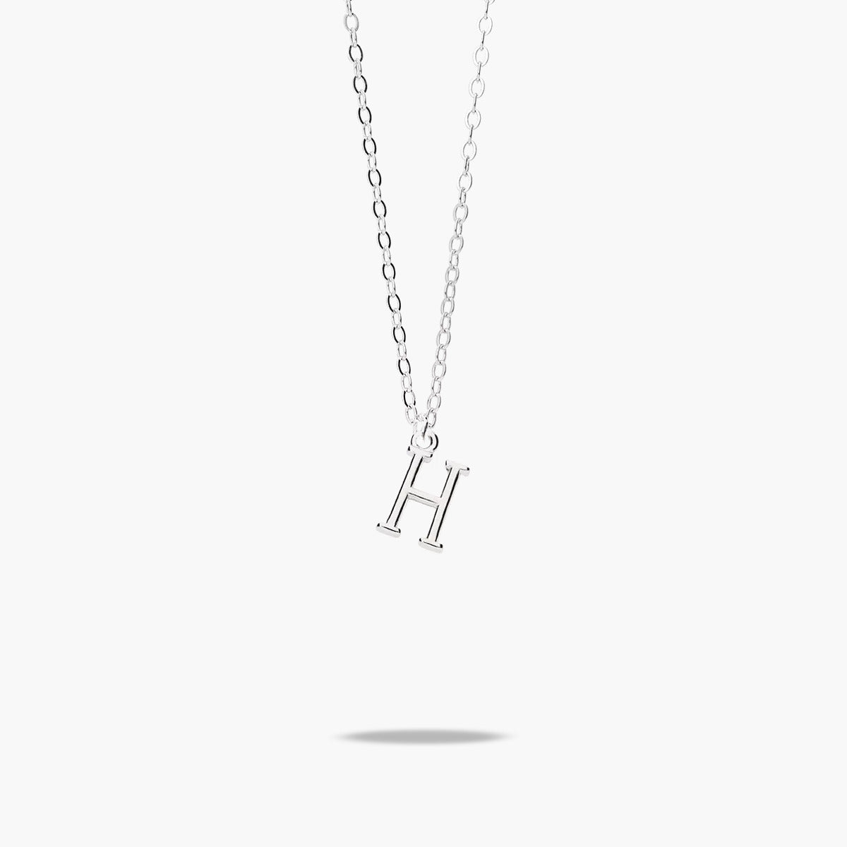Collar de plata 1ª ley H MY ABC