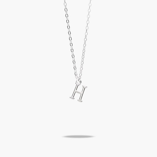 Collar de plata 1ª ley H MY ABC