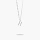 Collar de plata 1ª ley H MY ABC