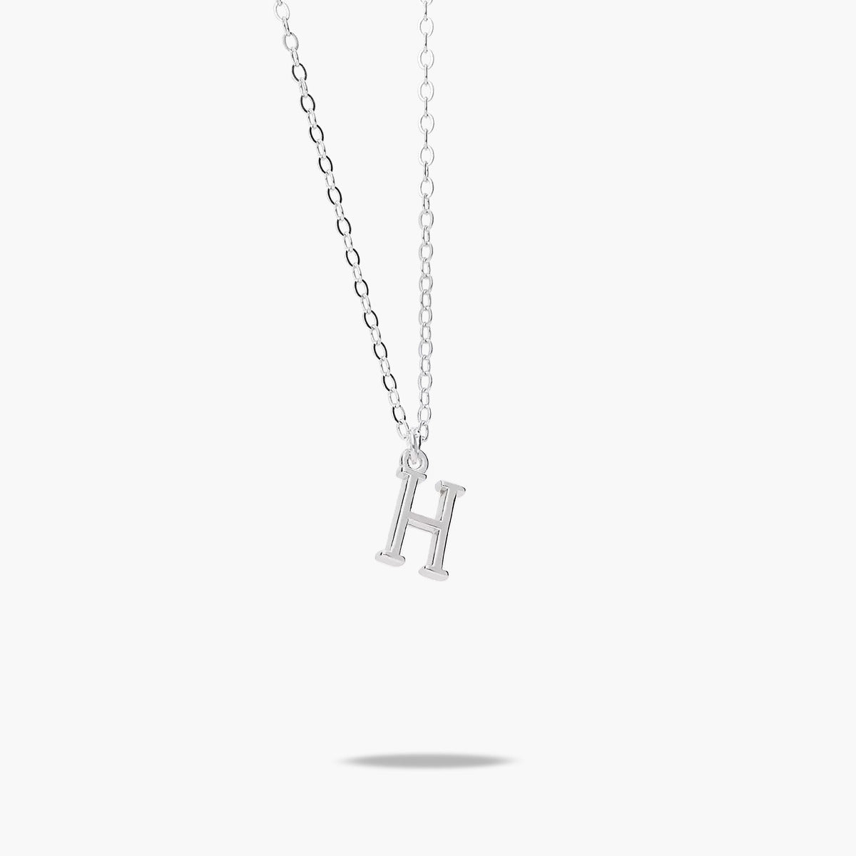 Collar de plata 1ª ley H MY ABC