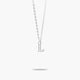 Collar de plata 1ª ley L MY ABC