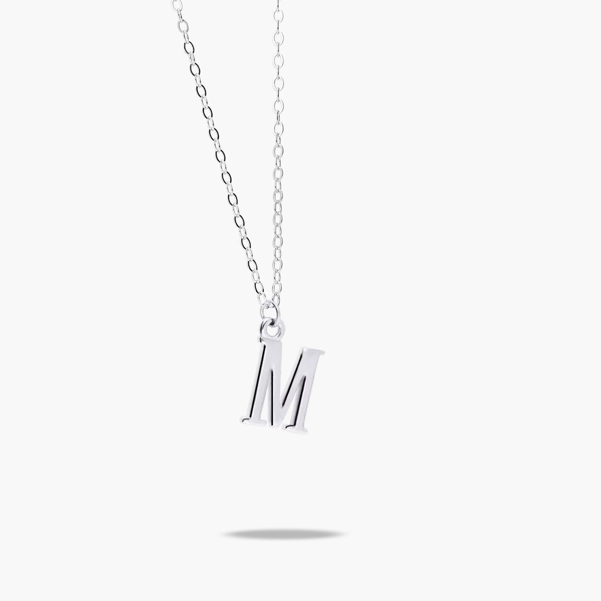 Collar de plata 1ª ley M MY ABC